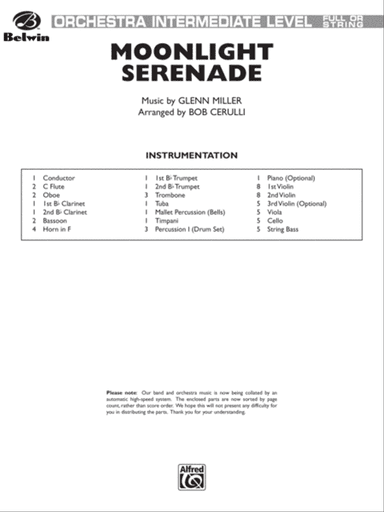 Moonlight Serenade: Score