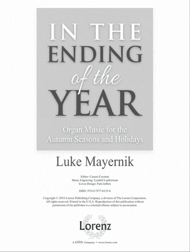 In the Ending of the Year