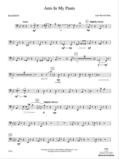 Ants in My Pants: Bassoon
