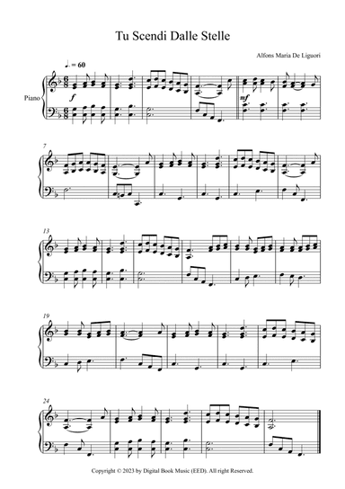 Tu Scendi Dalle Stelle - Alfons Maria De Liguori (Piano)