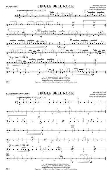 Jingle Bell Rock: Quad-Toms
