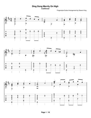 Ding Dong Merrily On High