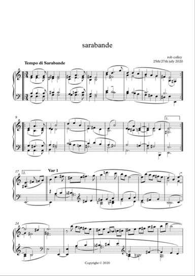 sarabande
