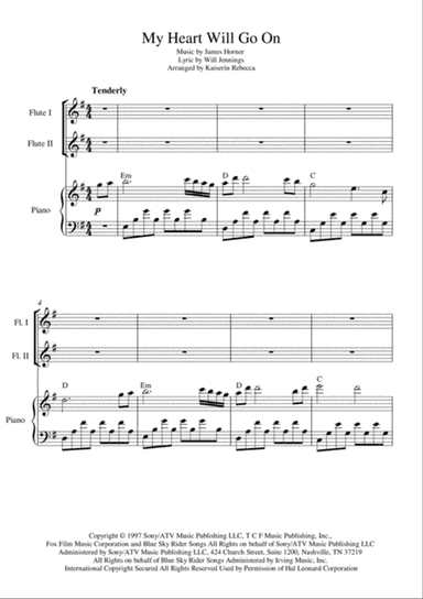 My Heart Will Go On (Love Theme from Titanic)