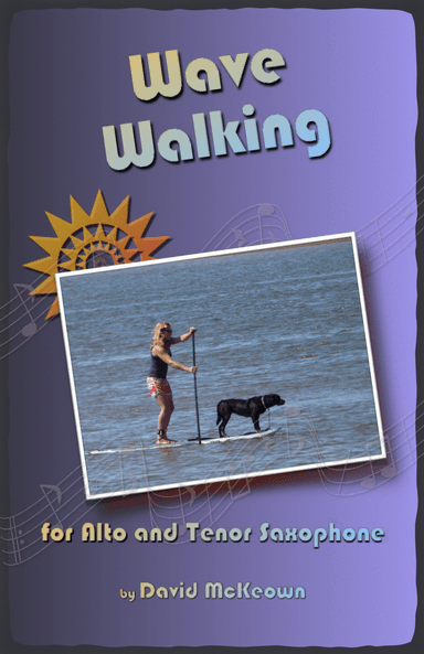 Wave-Walking, for Alto and Tenor Saxophone Duet
