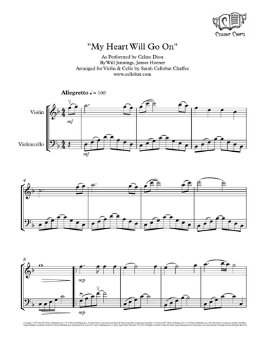 My Heart Will Go On (love Theme From 'titanic')