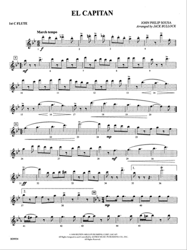 El Capitan: Flute