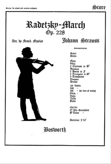 Radetzky March Op.228 Naylor