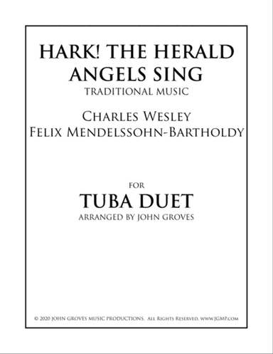 Hark! The Herald Angels Sing - Tuba Duet