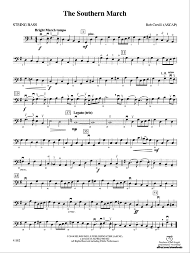 The Southern March: String Bass