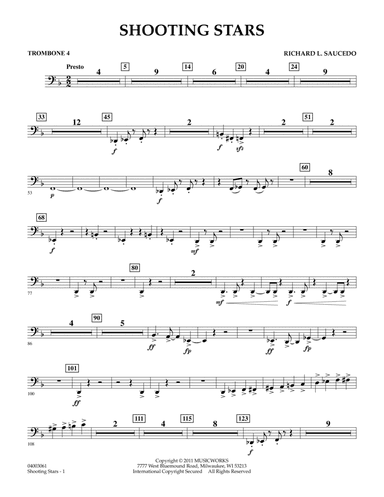 Shooting Stars - Trombone 4