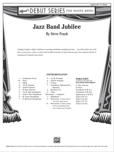 Jazz Band Jubilee: Score