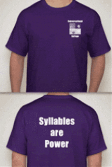 Conversational Solfege T-shirt - XL