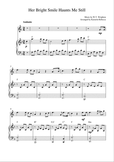 Her Bright Smile Haunts Me Still