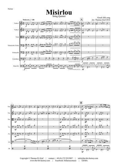 Misirlou - Pulp Fiction - String Quintet