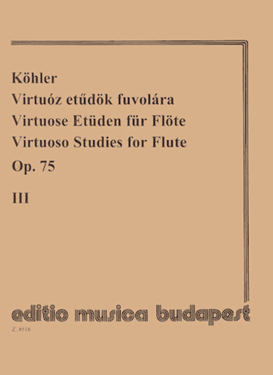 Virtuoso Studies, Op. 75 - Volume 3