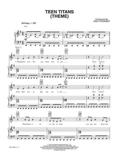 Teen Titans (Main Theme)
