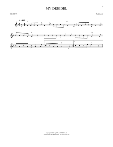 My Dreidel (arr. Cris Gale)