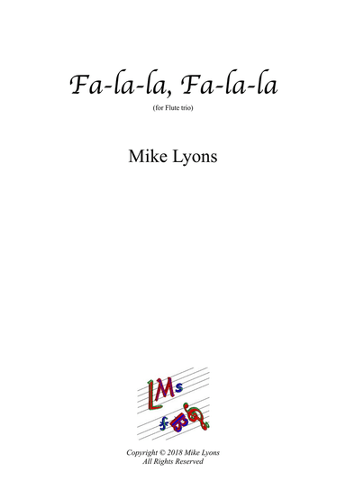 Flute Trio - Fa-la-la, Fa-la-la