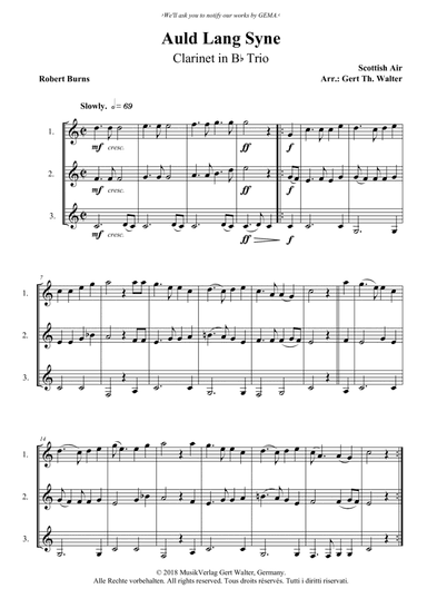 Auld Lang Syne
