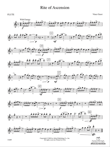 Rite of Ascension: Flute