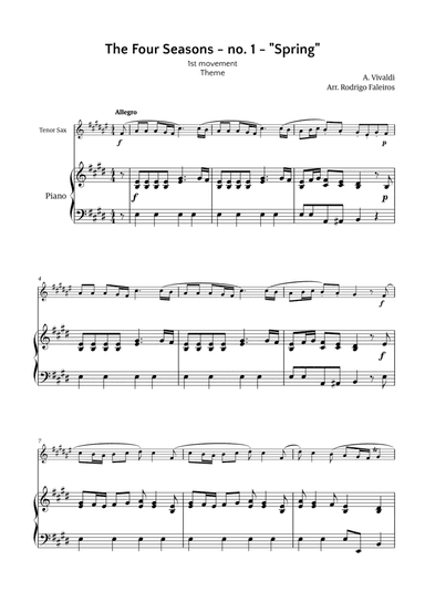 The Four Seasons - Spring