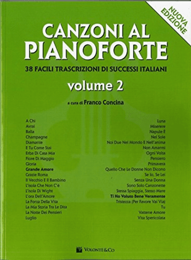 Canzoni Al Pianoforte Vol. 2