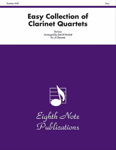 Easy Collection of Clarinet Quartets