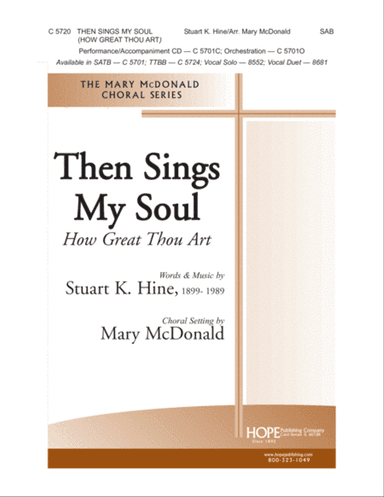 Then Sings My Soul (How Great Thou Art)