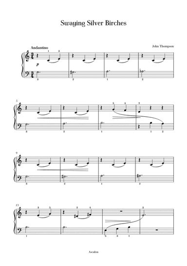 Swaying Silver Birches