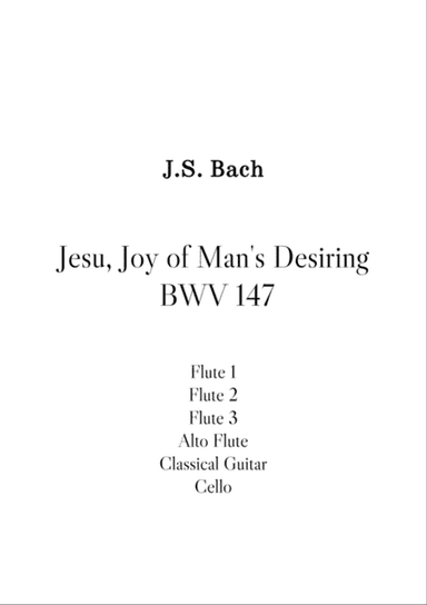 Jesu, Joy of Man's Desiring BWV 147