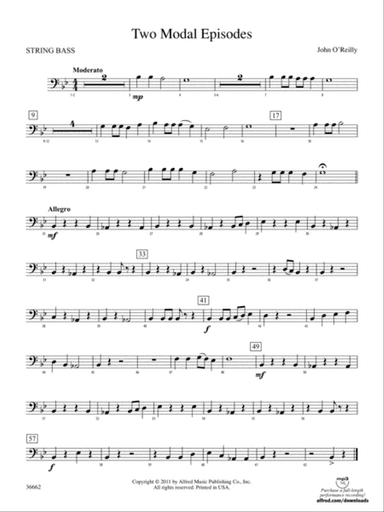 Two Modal Episodes: (wp) String Bass