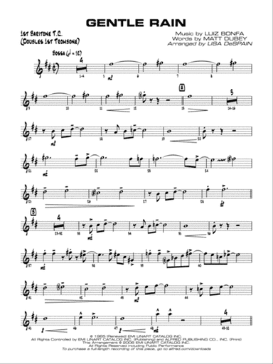 Gentle Rain: Baritone T.C.