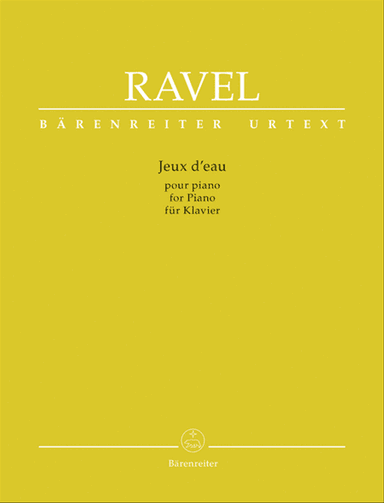 Jeux d'eau for Piano