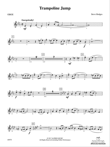 Trampoline Jump: Oboe