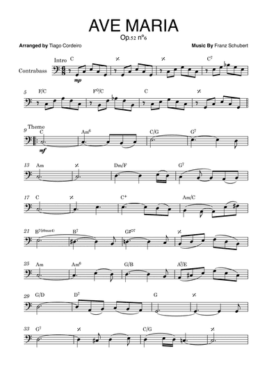 Ave Maria Op.52 nÂș6
