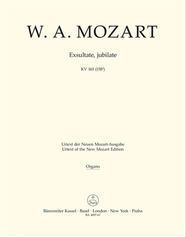 Exsultate, jubilate K. 165 (158a)