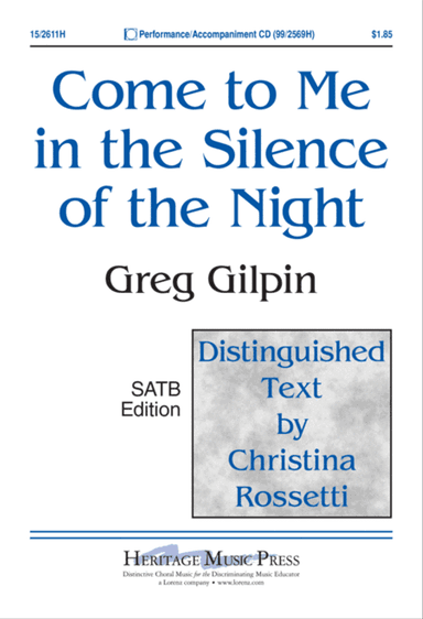 Come to Me in the Silence of the Night