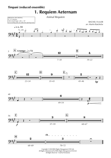 Animal Requiem - Timpani