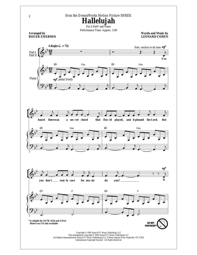 Hallelujah (arr. Roger Emerson)