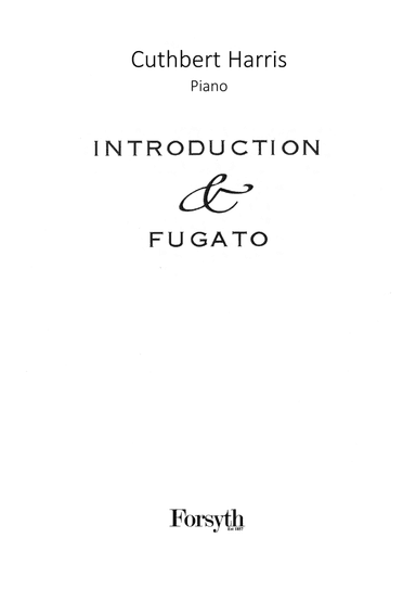 Introduction and Fugato
