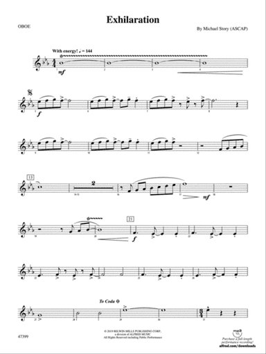 Exhilaration: Oboe