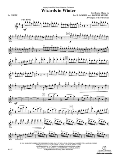 Wizards in Winter: Flute