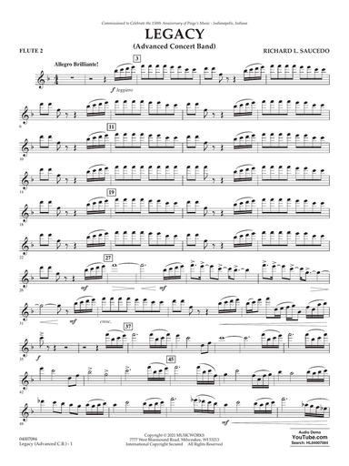 Legacy (Advanced Version) - Flute 2