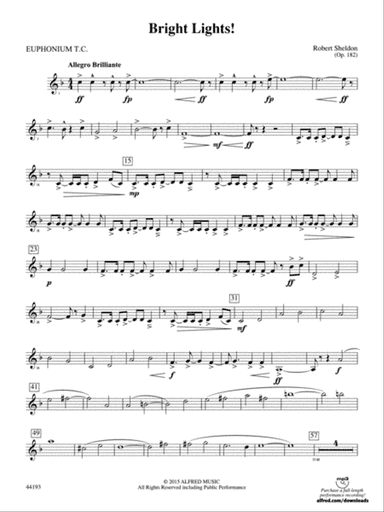 Bright Lights!: Baritone T.C.