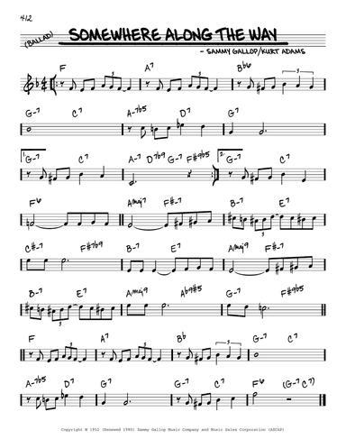 Somewhere Along The Way