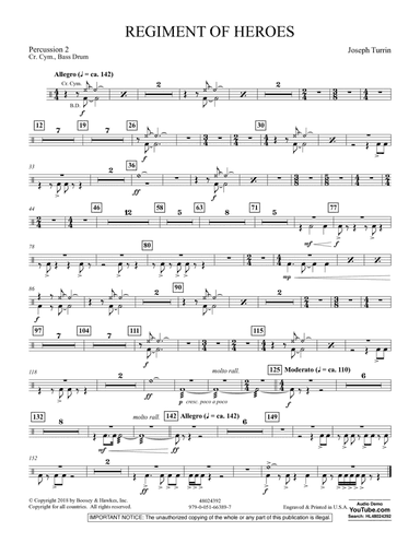 Regiment Of Heroes Windependence Artist Level - Percussion 2