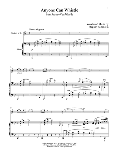 Anyone Can Whistle (from Anyone Can Whistle)