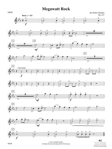 Megawatt Rock: Oboe