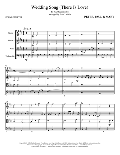 Wedding Song (there Is Love)
